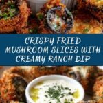 Fried Sliced Mushrooms with Ranch Recipe
