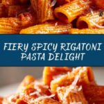 Easy Spicy Rigatoni Pasta Recipe