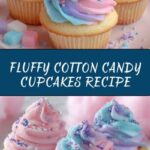 The Best Cotton Candy Cupcakes Recipe