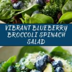 Blueberry Broccoli Spinach Salad Recipe