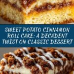 Sweet Potato Cinnamon Roll Cake: Irresistible Dessert Recipe