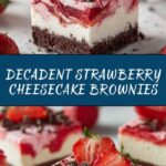Strawberry Cheesecake Brownies Recipe