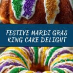 Easy Mardi Gras King Cake Recipe