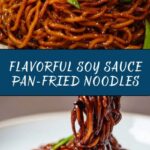 Soy Sauce Pan-Fried Noodles Recipe