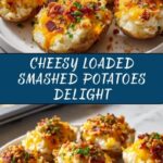 Loaded Smashed Potatoes Recipe