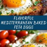 Mediterranean Baked Feta Eggs Recipe