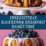 Blueberry Breakfast Bundt Cake Recipe