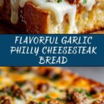 Easy Garlic Philly Cheesesteak Bread Recipe