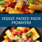 Pasta with Tomato Sauce and Vegetables Recipe