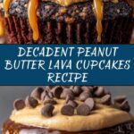 Gooey Peanut Butter Lava Cupcakes Recipe