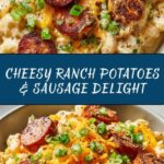 Cheesy Ranch Potatoes and Sausage Recipe
