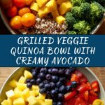Quinoa Bowl with Grilled Veggies and Avocado Recipe