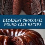 Chocolate Pound Cake Recipe