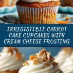 Carrot Cake Cupcakes with Cream Cheese Frosting Recipe