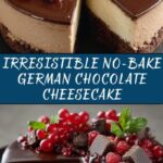 No-Bake German Chocolate Cheesecake Recipe