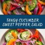 Cucumber Sweet Pepper Salad Recipe