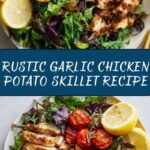 Garlic Chicken Potato Skillet (Country Style) Recipe
