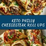 Keto Philly Cheesesteak Roll Ups Recipe