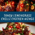 Sticky Lemongrass Chilli Air Fryer Chicken Wings Recipe