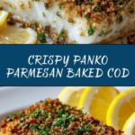 Panko Parmesan Baked Cod Recipe
