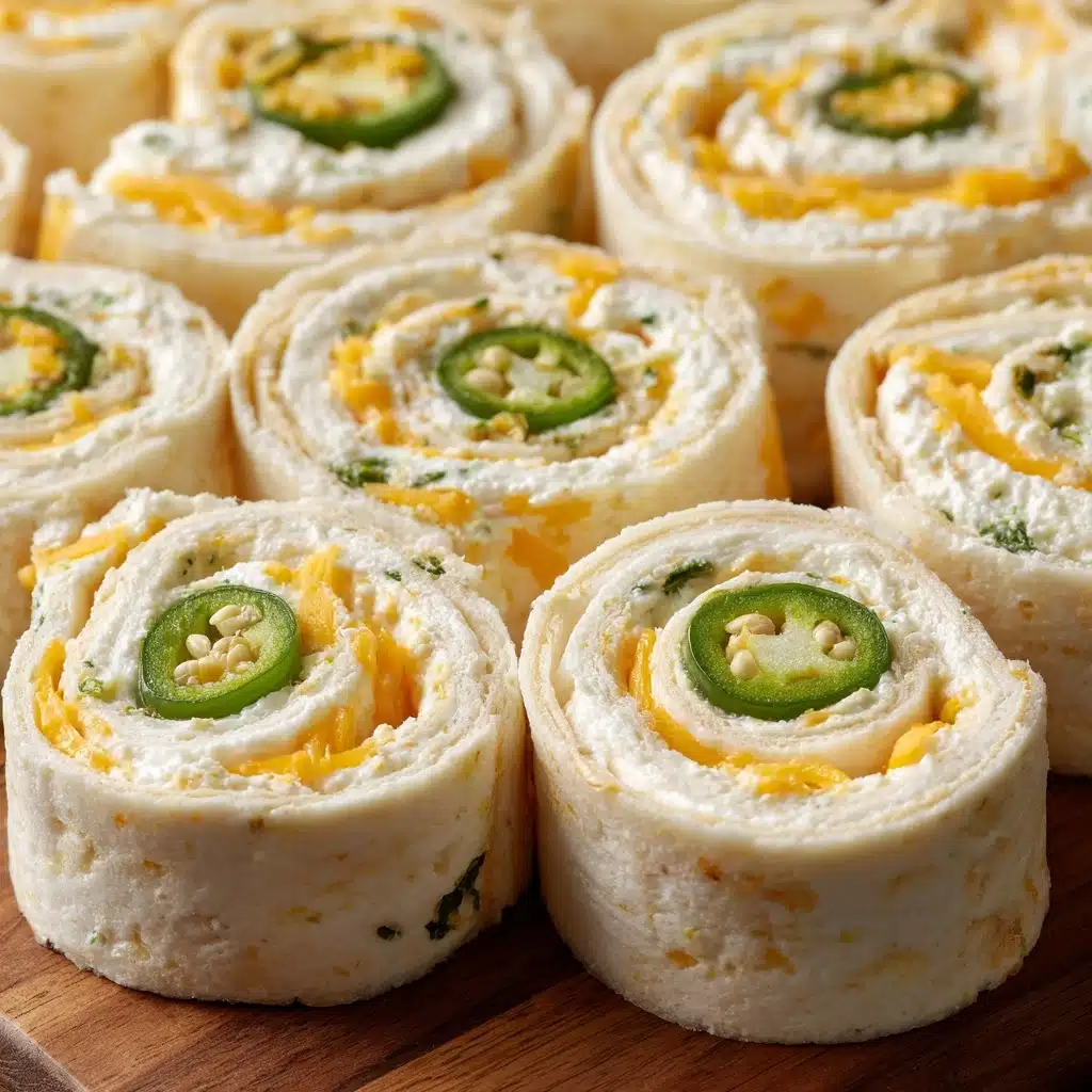 Ultimate Jalapeno Popper Pinwheels Recipe - Recipe Image