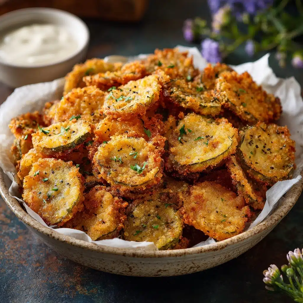 Crispy Deep Fried Pickles Recipe - Recipe Image