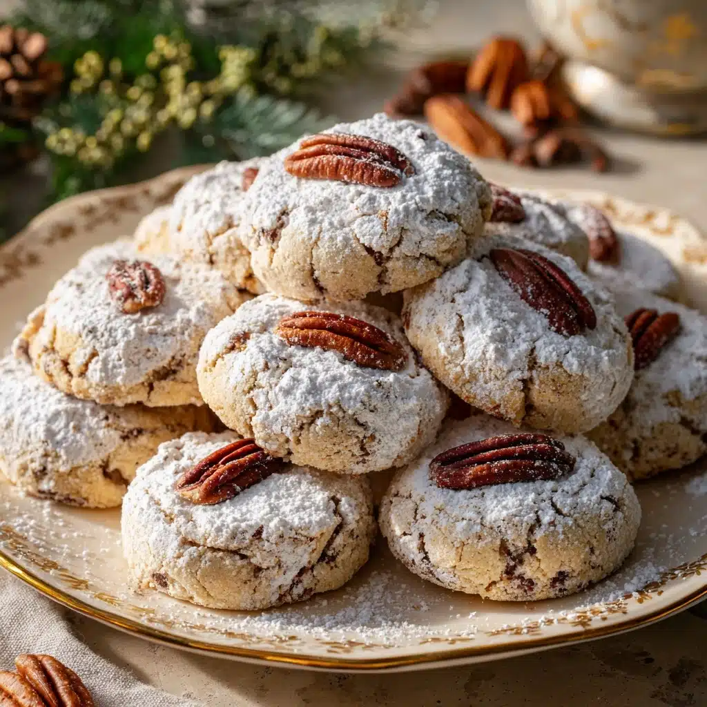Buttery Pecan Snowball Cookies Recipe