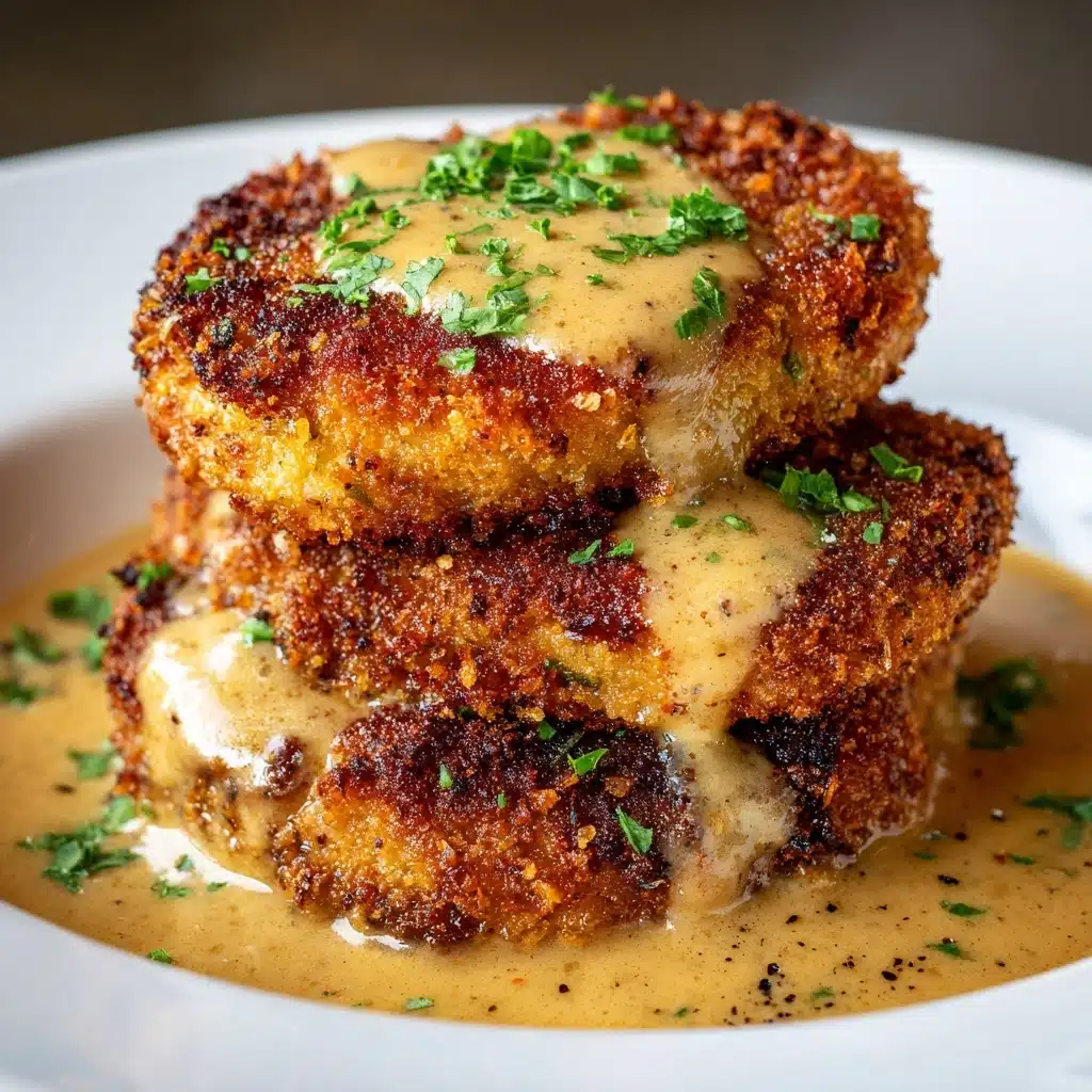 h a Rich Garlic Sauce – Easy Dinner Idea Recipe - Recipe Image