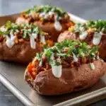 Turkey Taco Stuffed Sweet Potatoes Recipe