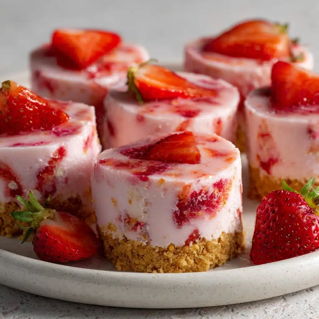 Strawberry Yogurt Bites Recipe - Recipe Image