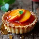 Mini Brown Butter Peach Tarts Recipe