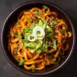 Easy Kimchi Noodles Recipe