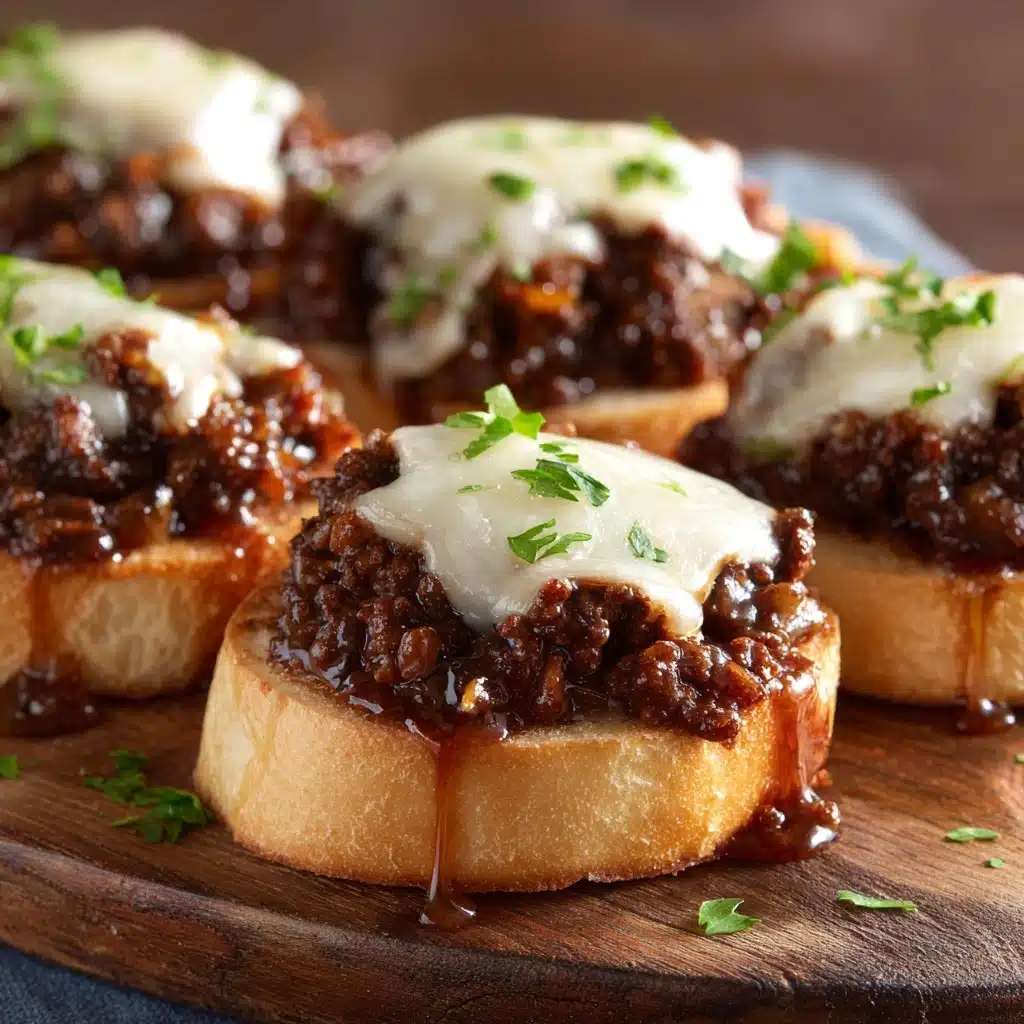 Smokey Sloppy Joe and Provolone Recipe - Recipe Image