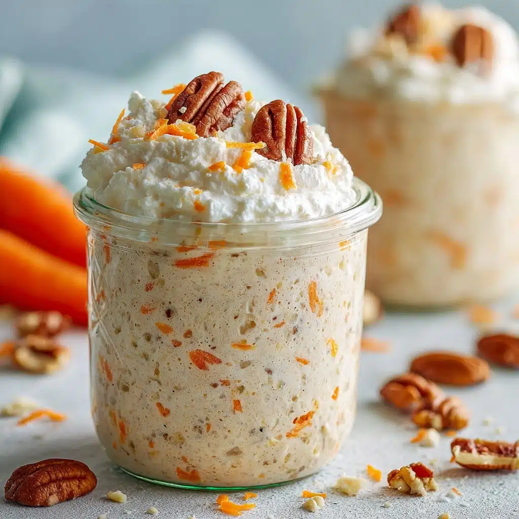 Carrot Cake Protein Overnight Oats Recipe - Recipe Image