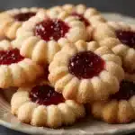 Luscious Buttery Shortbread Cookies with Raspberry Recipe