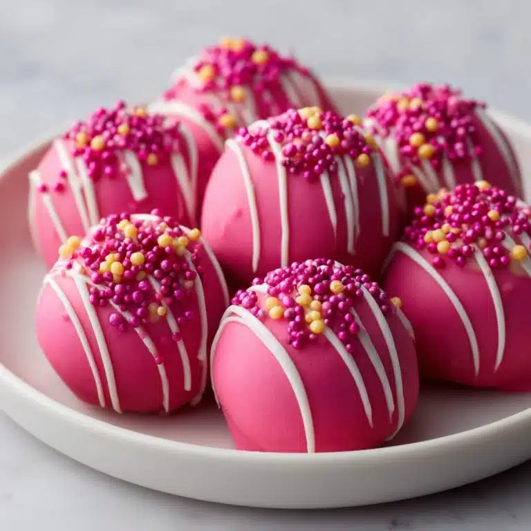 Strawberry Cheesecake Truffle Balls Recipe