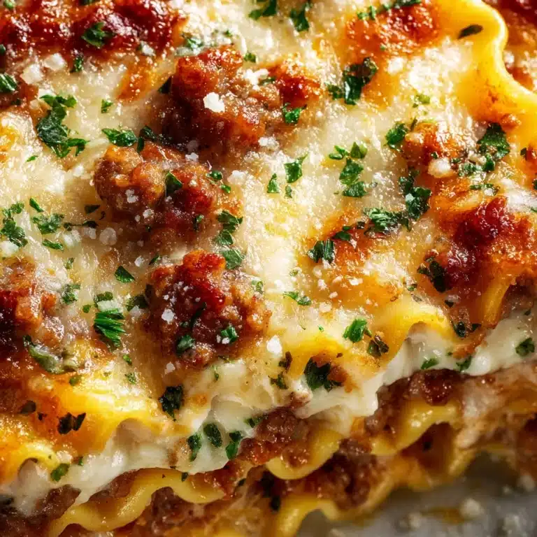 Sausage Alfredo Ravioli Lasagna Recipe