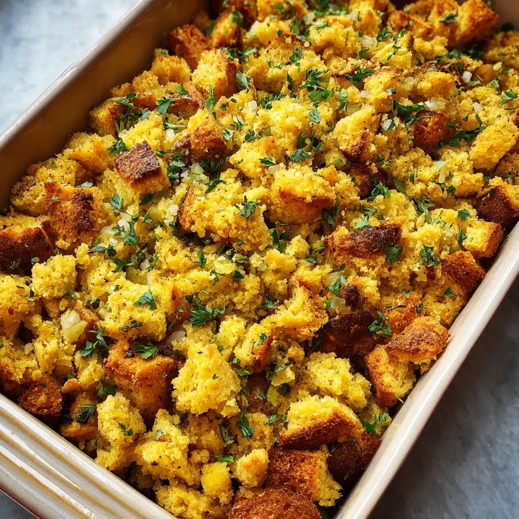 Cornbread Stuffing: Perfect for a Holiday Meal or Comforting Dinner Recipe