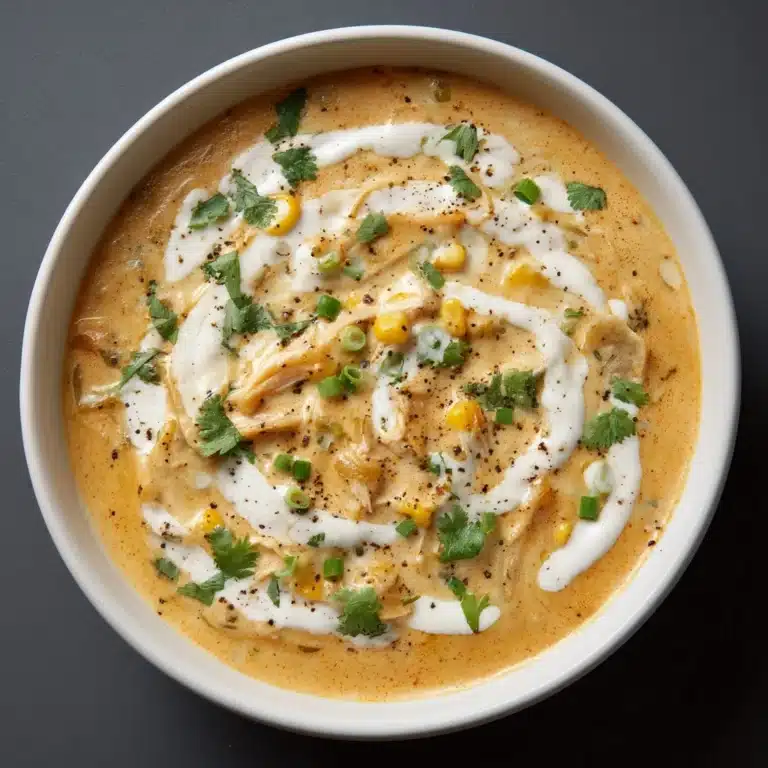 Creamy Chicken Enchilada Soup Recipe