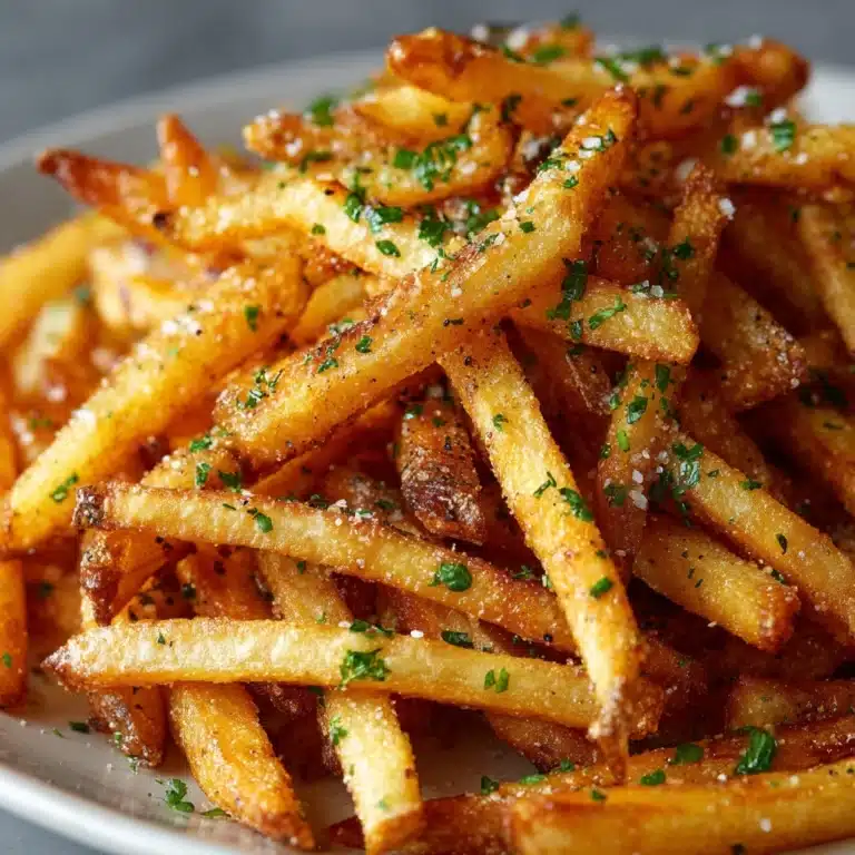 Zesty Shoestring Fries Recipe