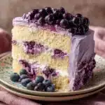 Blueberry Cream Cake Recipe