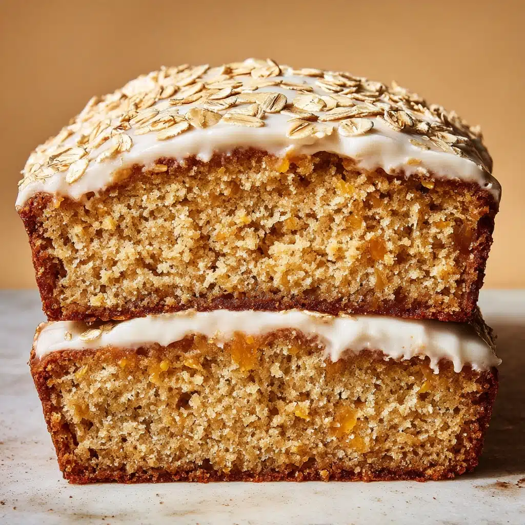 Healthy Oatmeal Carrot Cake Loaf Recipe - Recipe Image