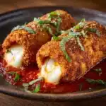 Crispy Chicken Parmesan Rolls Recipe