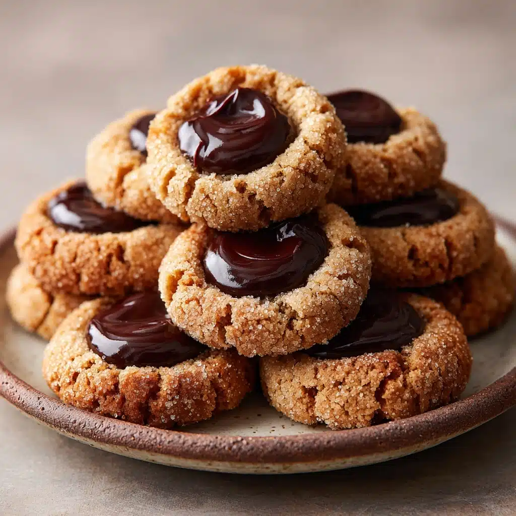Chocolate Hazelnut Thumbprint Cookies Recipe