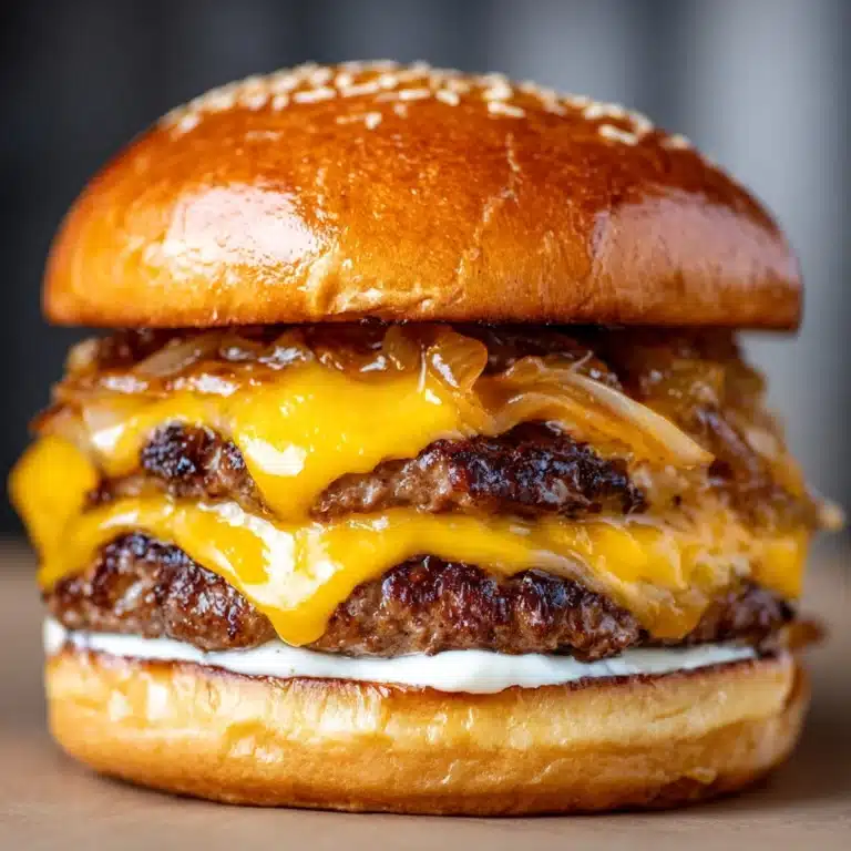 Steak and Shake Garlic Double Steakburger Recipe