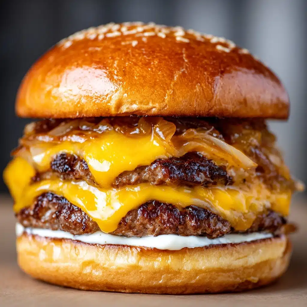 Steak and Shake Garlic Double Steakburger Recipe