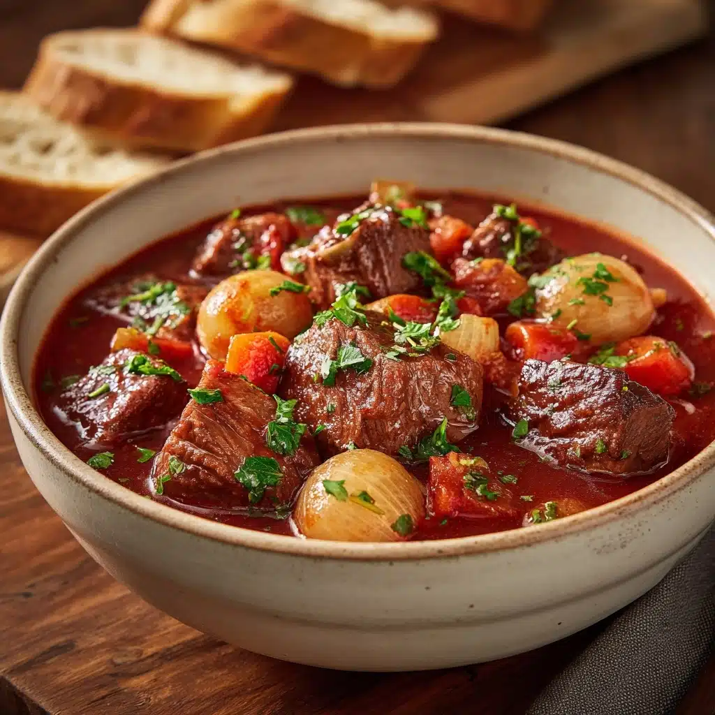 Stifado: Greek Beef Stew with Shallots – An Incredible Recipe You Must Try Recipe - Recipe Image