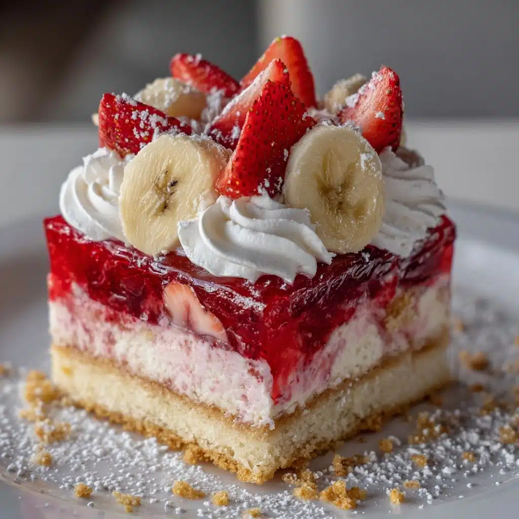 Strawberry Banana Cream Delight Recipe - Recipe Image