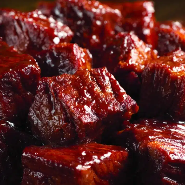 Air Fryer Tangy Honey BBQ Steak Bites Recipe