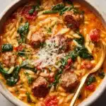 Marry Me Sausage Orzo Soup Recipe